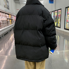 棉服情侣款冬季外套面包服韩版潮流冬装棉袄宽松棉衣M08023-P85，男装棉衣，星座308B-1