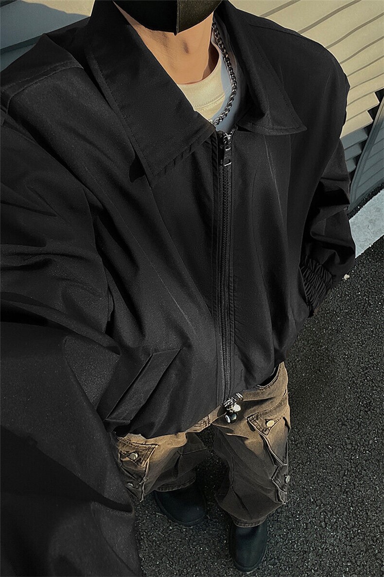 黑墙春装美式飞行服夹克短款外套男装春季拉链衫上衣S379特58,男装夹克,电商A233-1