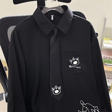 新款潮流男衬衫带领带S2222P35，男装衬衫，星座1116-2