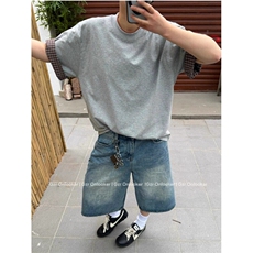 夏季纯棉撞色格子翻边设计短袖男女同款文艺时尚休闲T恤上衣T011，男装T恤，星座1116A（原606A-3）