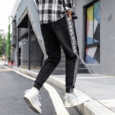 春季男士弹力牛仔裤潮牌休闲束脚长裤韩版潮流九分裤男8910-P40，男装牛仔裤，电商A318