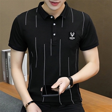 款5623-夏季纯棉男士短袖t恤半袖韩版翻领polo衫v领潮流男装，男装T恤，电商D310（原电商305）