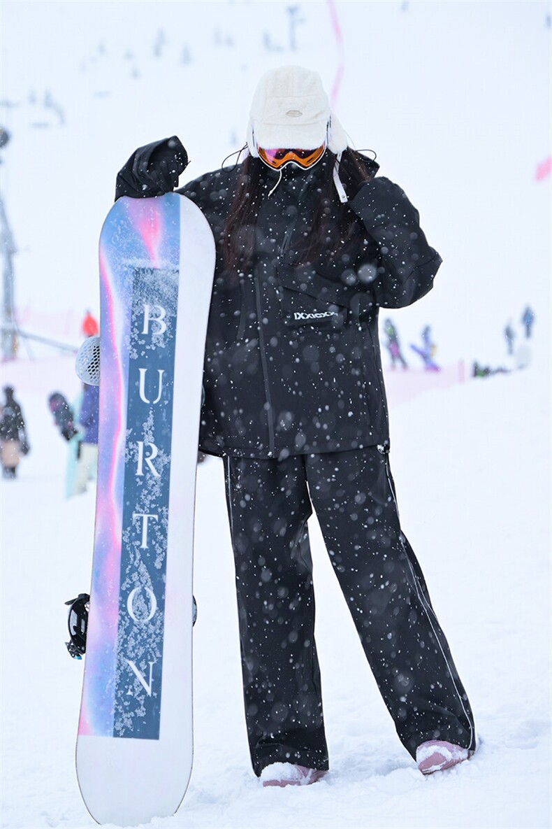 保暖加棉加厚男女单板滑雪服防风防水套装HF57+HK1164J加绒-P270,男装休闲套装,电商A001