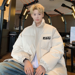 ！2025秋冬新款男士立领棉衣百搭字母棉服外套MY308特P55图片