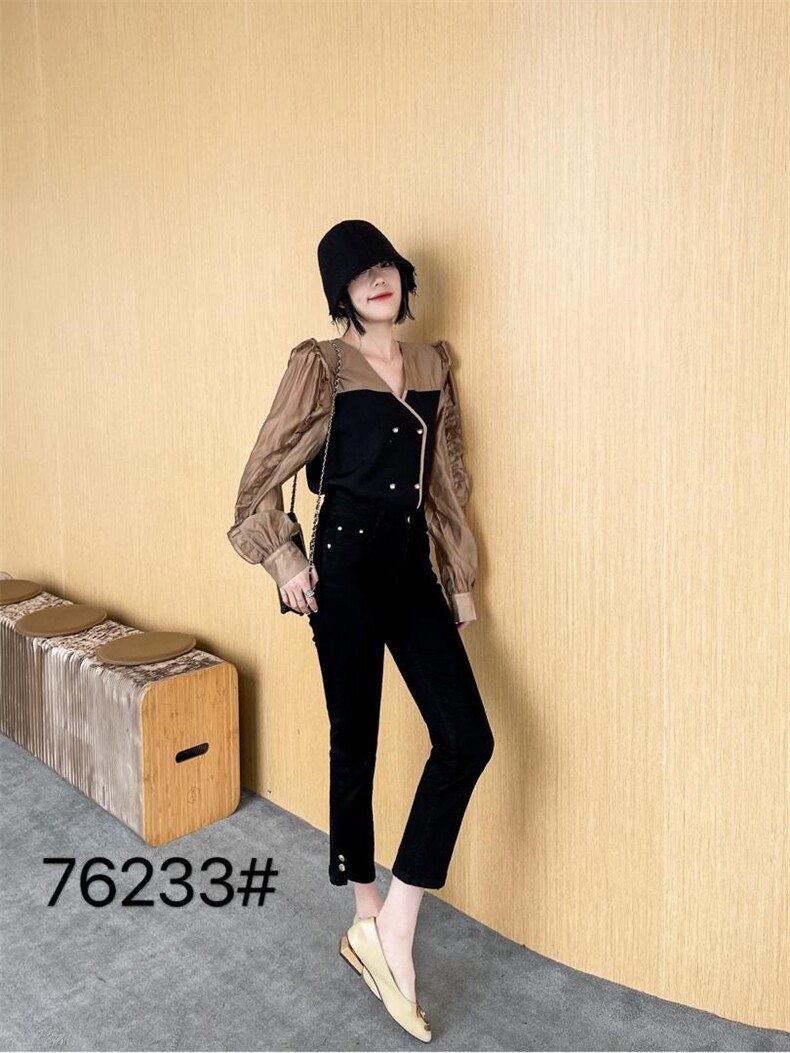 春季新款牛仔裤，女装牛仔裤，千百莲