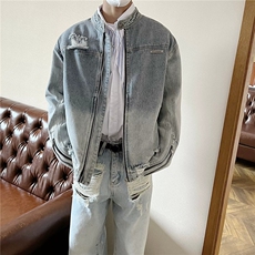 NZ054-P62牛仔夹克外套，男装夹克，电商B323A