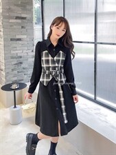 秋季新款连衣裙，女装连衣裙，雨恋依香(1F)