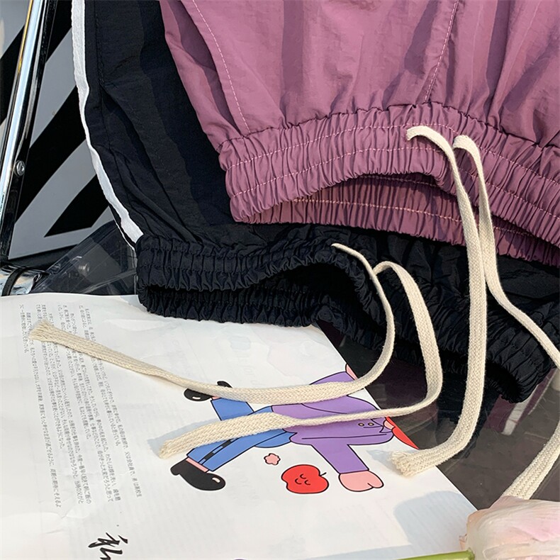 休闲裤男女韩版潮流高街帅气口袋宽松2024秋季ins长裤K5699-P34,男装休闲裤,星座412-2