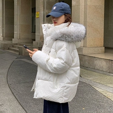 超好看羽绒棉服女款2025新款冬季小个子加厚加绒短款棉衣棉袄外套，男装棉衣，星座218-8