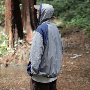 夏季高质量连帽冰丝防晒衣口袋时尚户外F113 p43图片