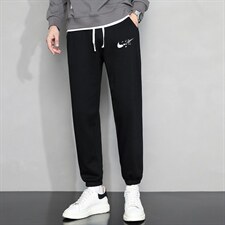 休闲裤男22秋冬新款舒适百搭运动裤潮牌修身工装裤学生卫裤Z916，男装休闲裤，星座815-2