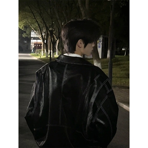 现货不缺货 假两件皮衣 夹克外套 1209-1-JK17-P108（网图）图片