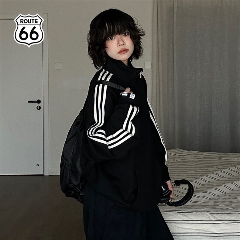 W9650-P48网图现货美式复古华棉复合半拉链立领刺绣卫衣,男装卫衣,星座1608-2