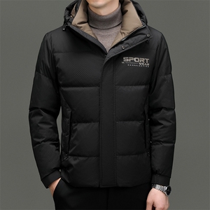 BZC2387钱塘2020-2新款时尚休闲简约冬季厚款中年男士羽绒服P250图片