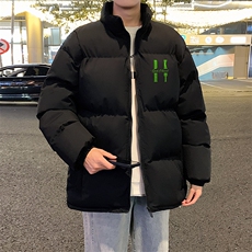 黑印绿字