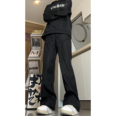 cleanfit解构设计感西裤修身微喇叭高街vibe高级感，男装西裤，星座310A-4