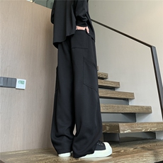 已出货2025年秋季新款宽松休闲卫裤男D329-QM756-P65-控88，男装休闲裤，电商D329