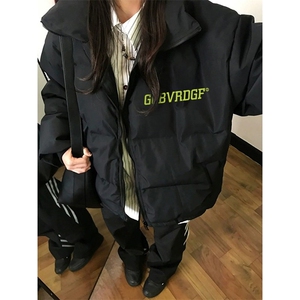 美式高街棉服男款冬季韩系小众短款面包服JKW53-P67图片