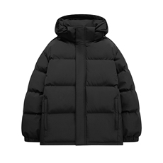 现货抖音得物可供视频三防加厚羽绒连帽棉衣外套面包棉服MY8095，男装棉衣，电商A486