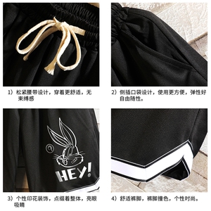 LQ64179-P19 篮球夜跑运动短裤男大码宽松冰丝五分裤大裤衩 砖墙图片