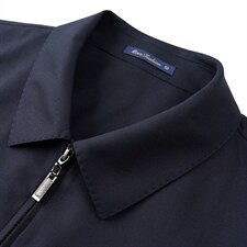 XL-N82203秋冬新款男士夹克翻领商务休闲领导服男装纯色羊毛外套，男装夹克，电商B360