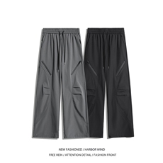 2025秋季新款机能户外防水拉链宽松冲锋裤B315-K24251-特p35控68，男装休闲裤，电商B315