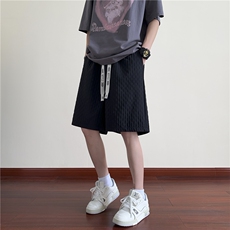 得物数据款泡泡面料短裤男夏季美式五分裤227-1*D45*P35控58，男装牛仔裤，星座227-1