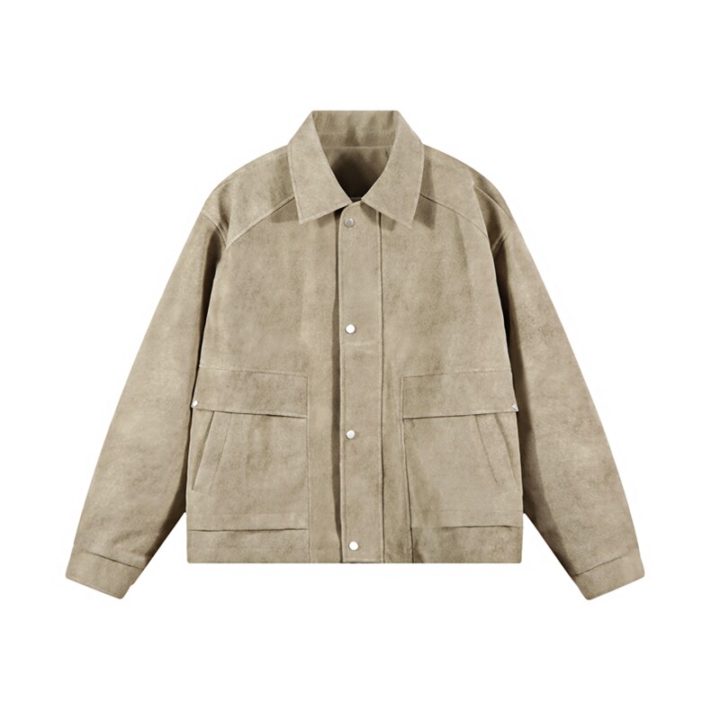 秋季新款PU夹克外套男休闲百搭时尚翻领男士夹克J556-P78，男装夹克，星座310B-3