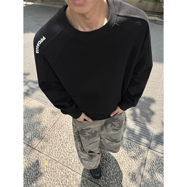 1506-1/WX981/P42宽松百搭圆领男女款卫衣潮牌时尚修身款情侣，男装卫衣，星座1506-1