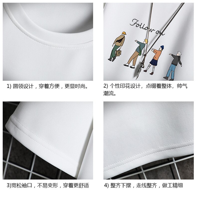 TK28043-P25春夏季七分袖t恤男大码五分袖男短袖中袖网格挂拍,男装T恤,电商A040A
