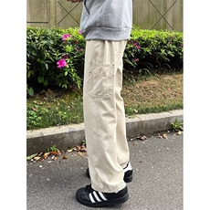 美式vibe伐木裤男女高级感裤子直筒宽松休闲工装裤MM780P40，男装工装外套，星座1013-5