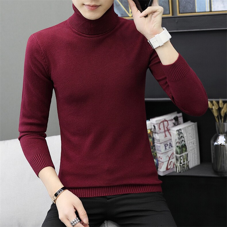 1018-M31-P19主椎男士新款跑量款高领针织衫时尚帅气4XL到5XLP22,男装针织衫/毛衣,星座1018