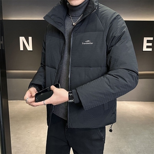 2024新款男士立领羽绒服帅气冬装防寒保暖外套B240-YR28865-P175图片