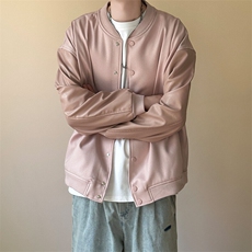 主推现货拼接皮衣夹克外套男A351-AP2516-P95，男装夹克，电商A351