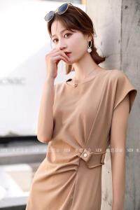 夏装新款连衣裙，女装连衣裙，水恋百合