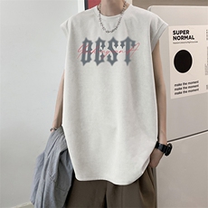 量大优可提供视频2024夏季美式麂皮绒背心D223A-BP2408-P18，男装背心/马甲，电商019-1