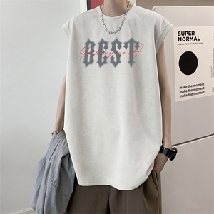 量大优可提供视频2024夏季美式麂皮绒背心D223A-BP2408-P18,男装背心/马甲,电商019-1