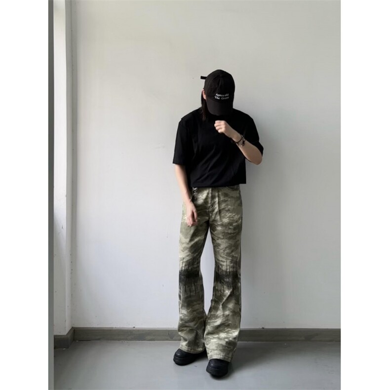 【有货】cleanfit迷彩工装裤男美式vibe风裤子高街N0088CC-特P48,男装工装外套,星座1007（原301D）