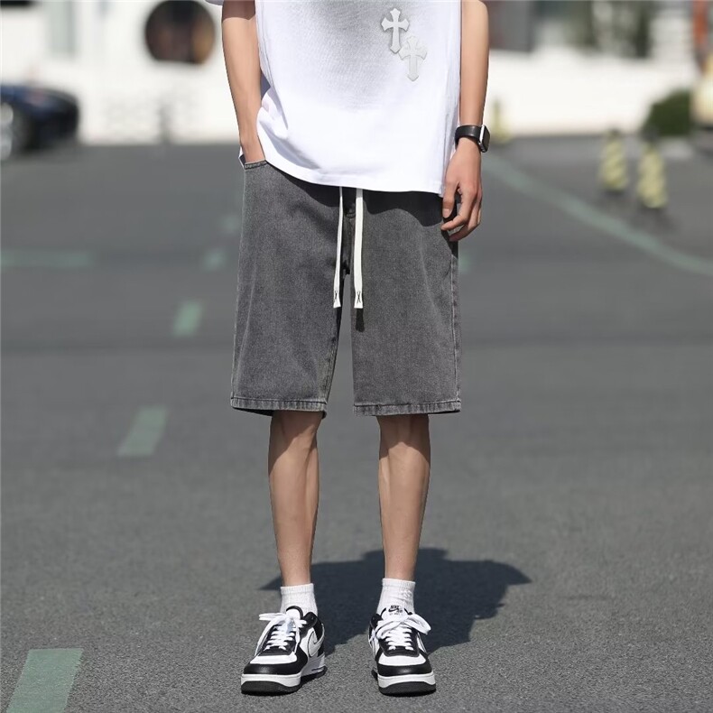 美式牛仔裤男春秋新款休闲直筒裤XK8032P36,男装牛仔裤,星座1116-2