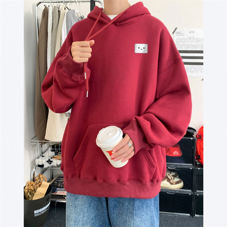 ！连帽圆领卫衣男装港风帽衫男LM117-P35,男装卫衣,电商B367