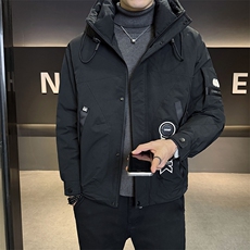 标白鸭绒冲锋衣羽绒服男士2025冬季新款外套B240-YR9816-P235，男装夹克，电商B240