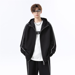 纯色简约休闲情侣套装W4683上衣P55-K8666裤子P40【特价】图片