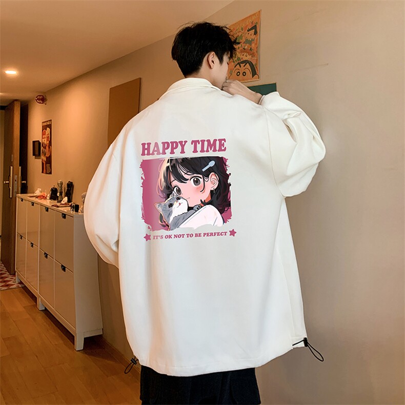 麂皮绒夹克男大码立领褂子外套JK85353-P68加绒款-P78,男装夹克,电商A040
