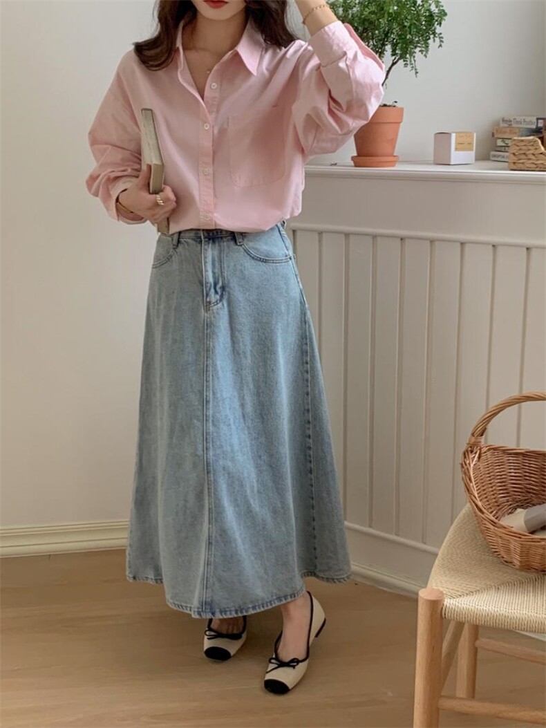 【现货】糖果色韩版宽松衬衣，其它，DAP