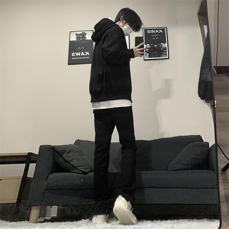 主推货足 渐变修身大码微喇毛边牛仔裤K860-K861-K866-P50图片
