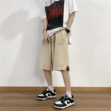 男夏季潮流时尚休闲刺绣字母短裤K6002P30，男装休闲裤，星座1116-2