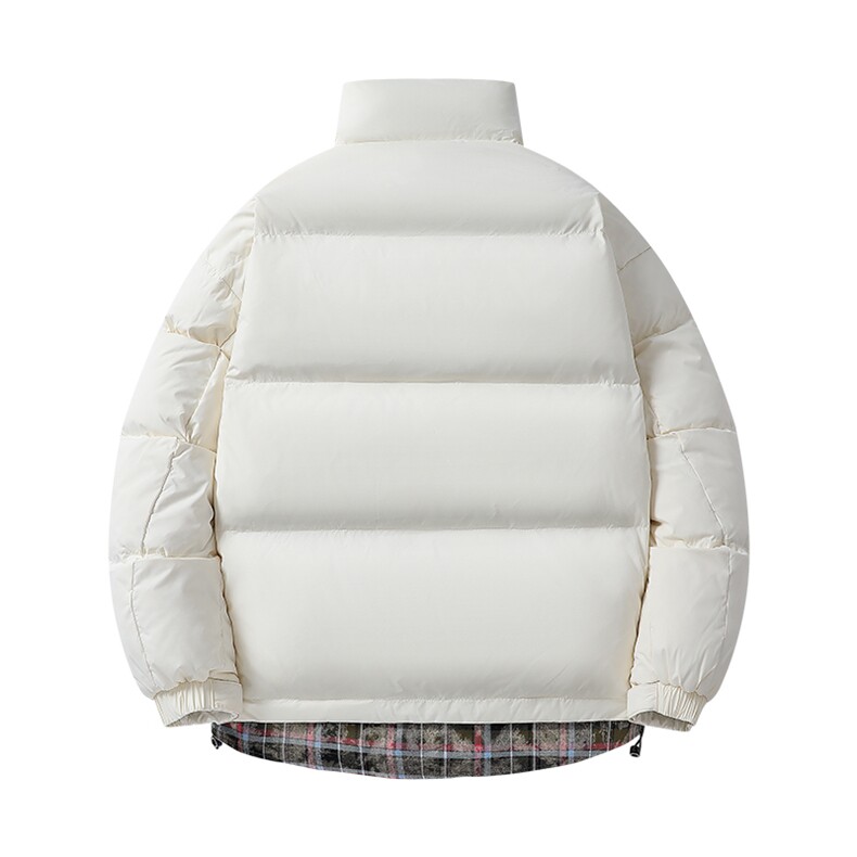 2024新标85羽绒服重磅假两件保暖潮外套A436-0220-P218控价298,男装羽绒服,电商A436