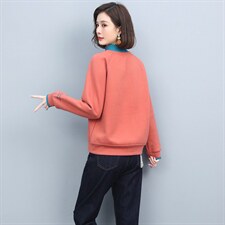 字母/数字/文字自主图常规2021年冬季高领，女装卫衣/绒衫，独衣靓