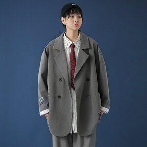 20年秋冬新款印花小清新学院风西装外套 已注册 DS-B293-A759-P85图片