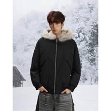 雪景冬季新品美式工装夹克棉服男座山雕加绒外套-A2332P105，男装夹克，电商B241